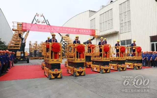 徐工高空作业平台批量出口欧洲高端市场产品展示