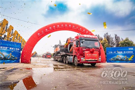 百余台挖机出口北美,徐工凭实力说话