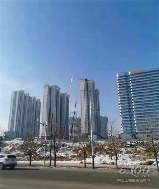 在银装素裹中,看徐工剑指苍穹