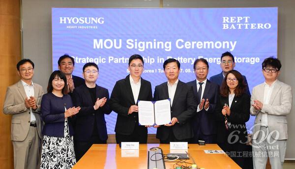 瑞浦兰钧与韩国晓星重工业签署战略合作备忘录