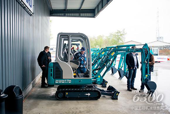 山河智能比利时子公司生产的<a href=//product.d1cm.com/wajueji/ target=_blank>挖掘机</a>