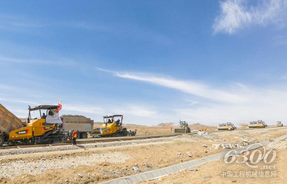 逾200台徐工道路机械星罗棋布“三北大捷道”