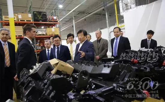潍柴董事长谭旭光探视考察PSI公司