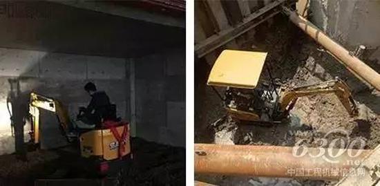 体积小巧,机动灵活。其他品牌设备无法抵达施工的地方,如地下室、地下井、房屋内等狭小地方,三一微挖均能轻松搞定!