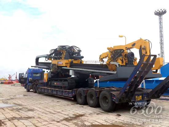 徐工最大吨位水平定向钻XZ6600出口印度