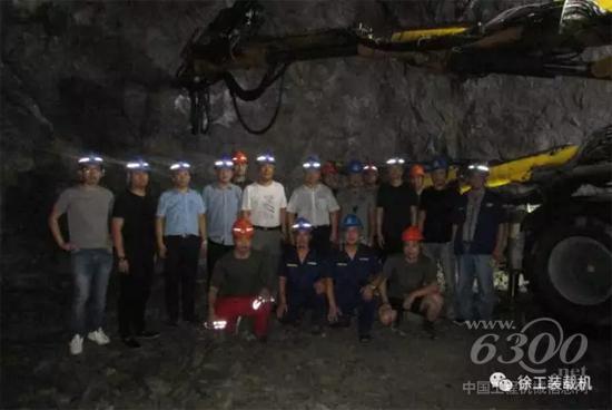 徐工集团总经理杨东升到杭绍台高速公路项目施工现场考察调研