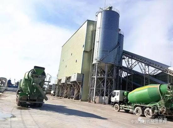徐工智能环保搅拌楼入驻广州