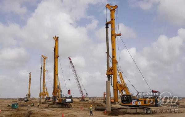 徐工<a href=//product.d1cm.com/xuanwazuan/ target=_blank>旋挖钻</a>“一带一路”显风采，群机助力巴基斯坦新建设