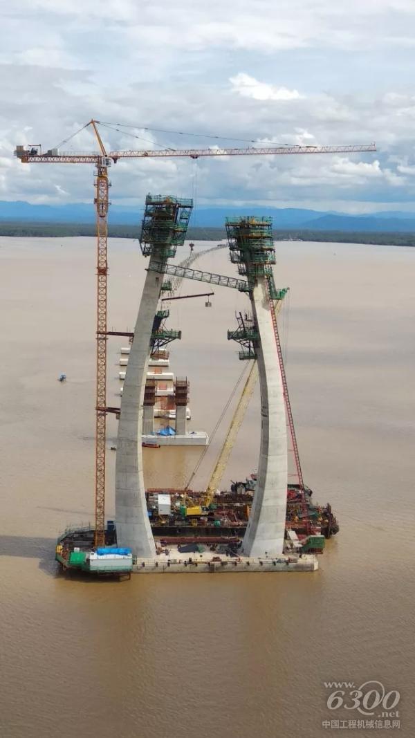 XGT280(7030-16)助力文莱跨海大桥