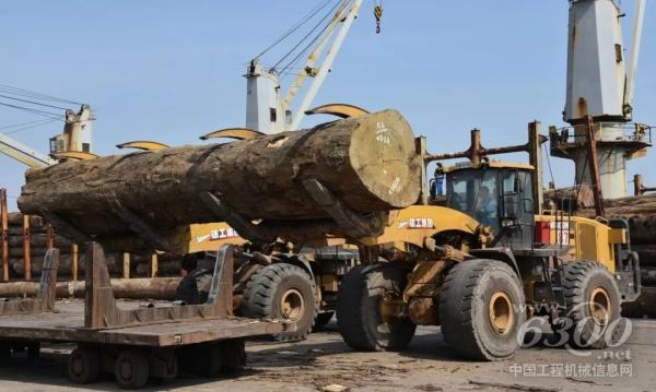 徐工LW800KN夹木钳装载机