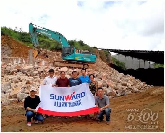 山河智能技术、服务、品管、市场各部门联动,深入走访客户