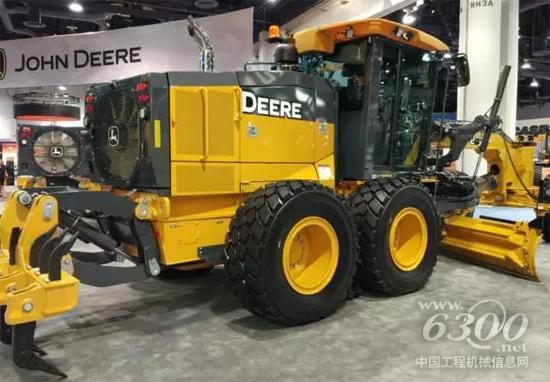 约翰迪尔工程机械展区 约翰迪尔工程机械展区