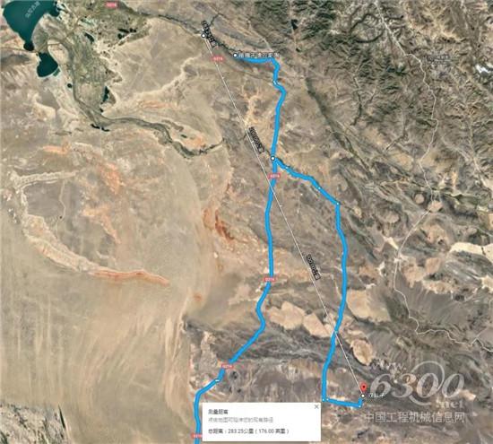 喀双隧洞卫星图