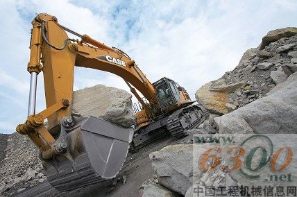 凯斯CX800B挖掘机作业现场