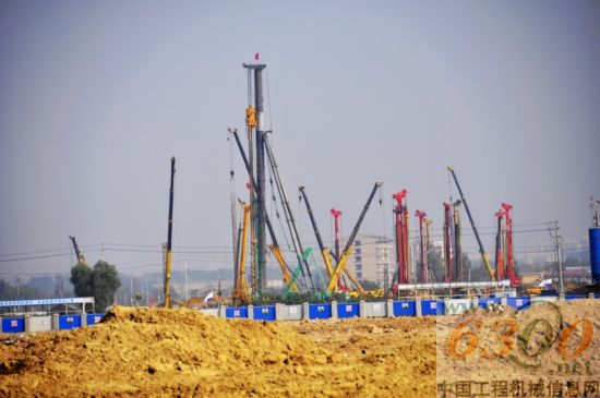 济南西站片区施工远景