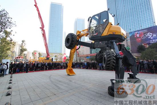 徐工产品现场演示