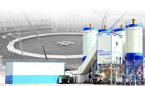 　HZS180-AP1000核电专用混凝土搅拌站