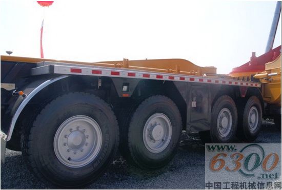 三一重工 86米泵车 米其林轮胎